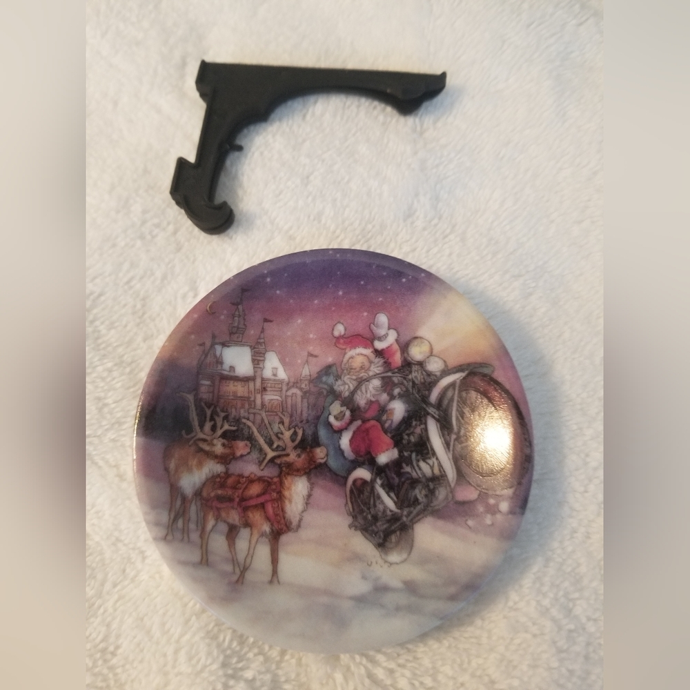 1994 Harley Davidson Limited (6th) Edition Mini plate Christmas ornament